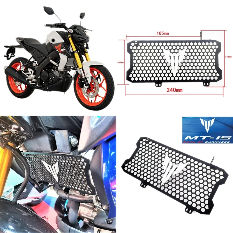

Радиатор мотоцикла решетка гриль Защитная крышка для Yamaha MT-07 MT07 MT 07 2018-2021