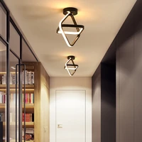 luminaire ceiling light black white indoor for home lighting chandelier bedroom corridor living dining room balcony lamp sample