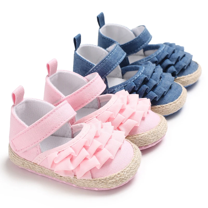 Детская парусиновая обувь для девочек, повседневная обувь, детская обувь, обувь для начинающих ходить детей от 0 до 18 месяцев