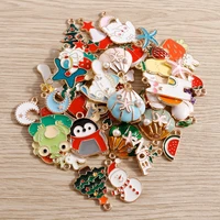 random mix 10 500 styles alloy enamel charms for jewelry making cute animals fruits christmas pendants for earrings necklaces