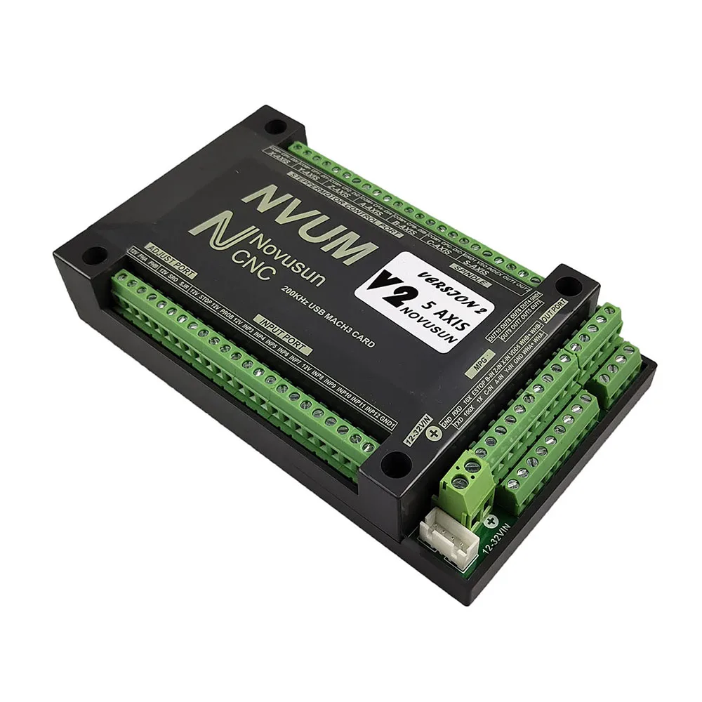 NVUMV2.1 motion контрольной карты 200 кГц usb Mach3 ЧПУ комплект двигатель гравировальной