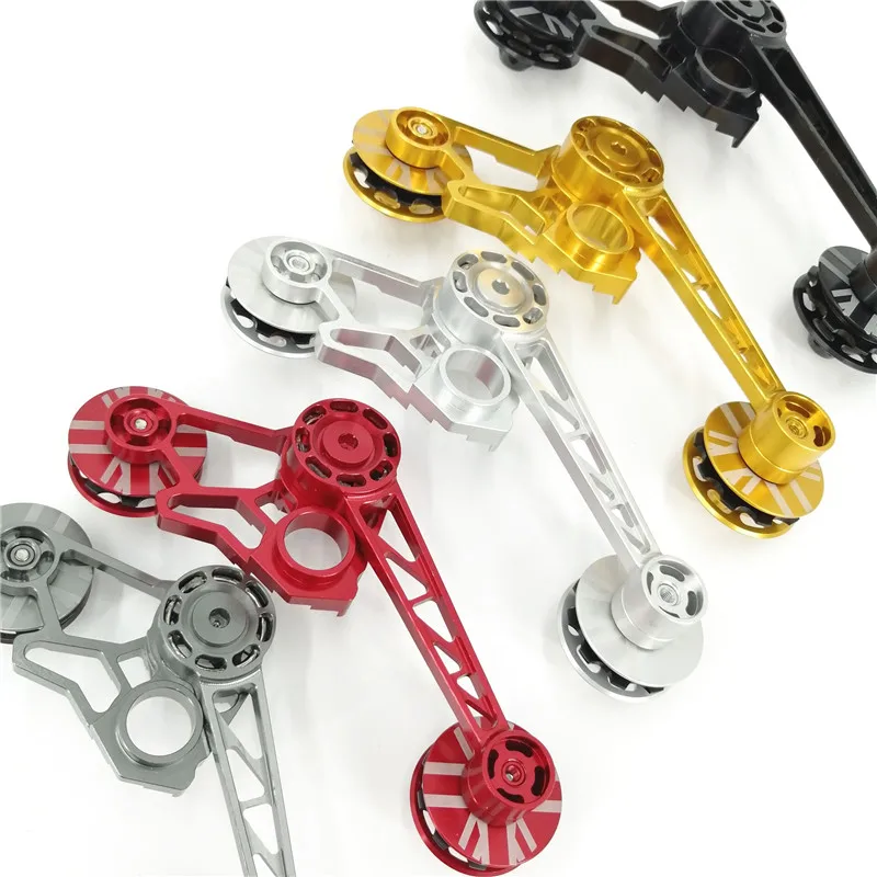 

Folding Bike 2-3-6 Speed Freewheel Chain Tensioner Guide Wheel Tension Device Chain Tension Adapter Road Bike