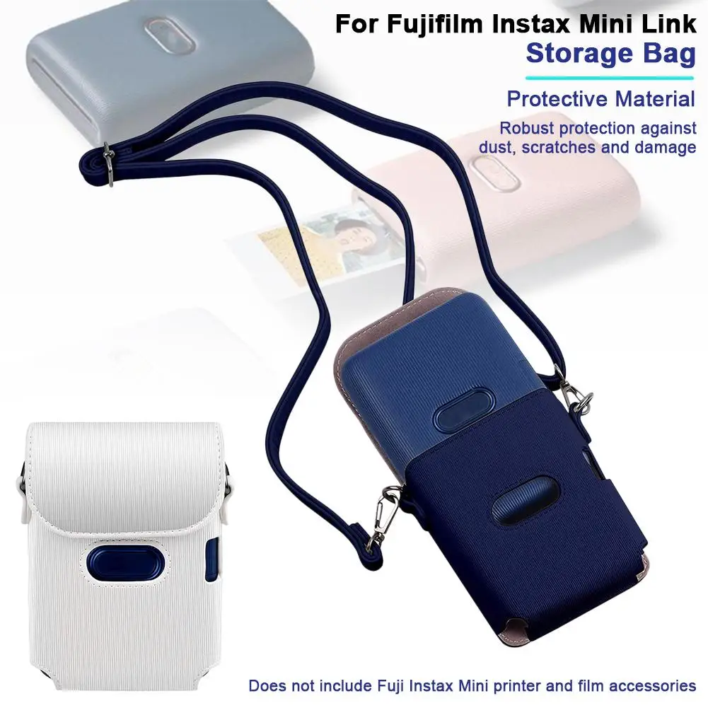 Бархатная сумка для хранения принтера Fujifilm Instax Mini Link цветной чехол EVA