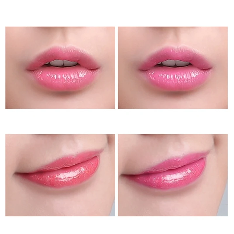

Aloe Vera Jelly Lipstick Moisturizing Smooth Fine Lines Brighten Lip Tone Color Changing Lip Balm