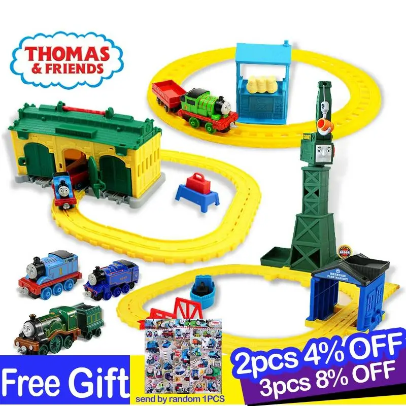 Комплектующие для поездов Thomas and Friends литая модель 1:18 набор игрушки мальчиков