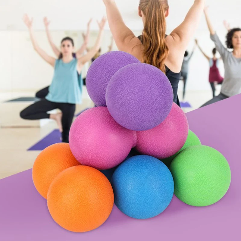 

TPE Lacrosse Ball Fitness Relieve Gym Trigger Point Massage Ball Training Fascia