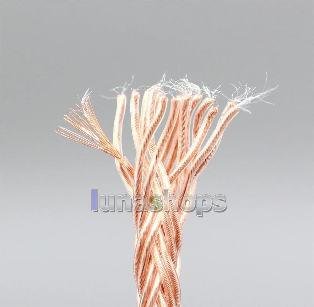 LN006749 2 5 мм XLR сбалансированный 16 Core 99% 7N OCC кабель для наушников Pioneer Amiron Home Aventho