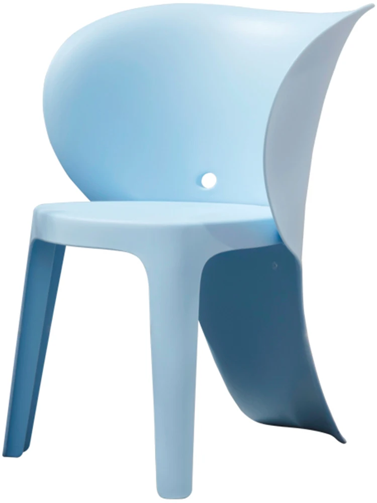 Стул со слоном для детей пластиковый мультяшный стул цветной игрушечный занятий