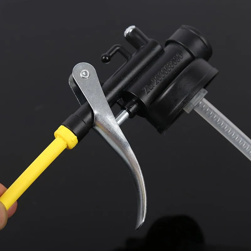 Масленка смазки пластиковый машинный насос прозрачный смазочный пистолет шланг