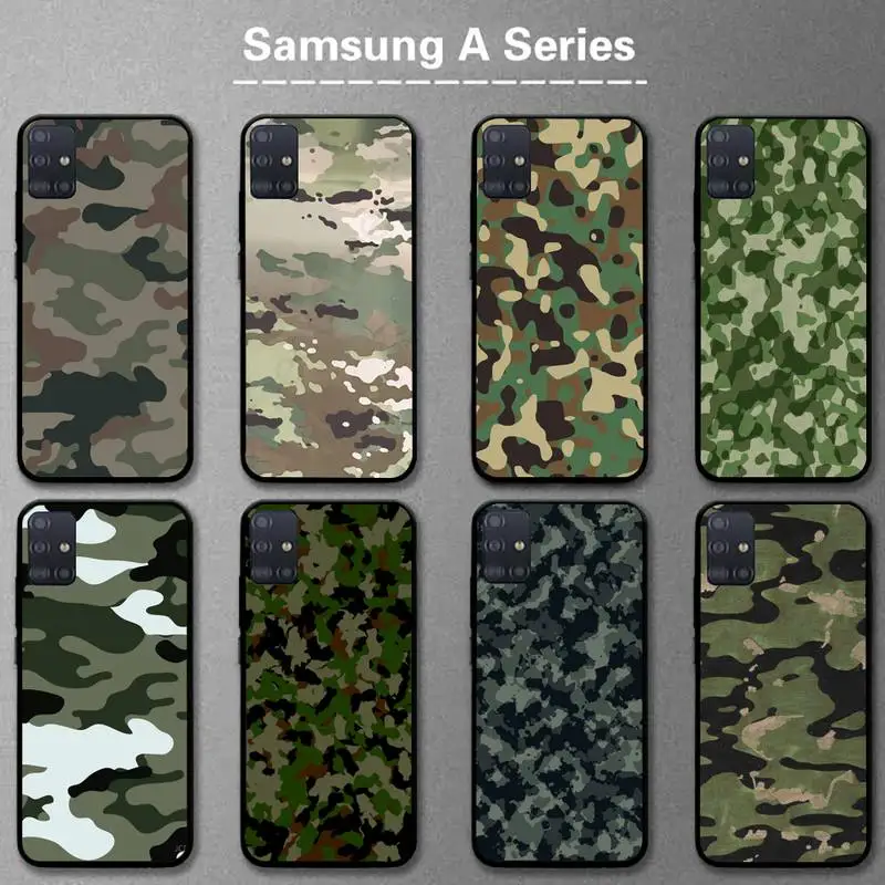 

Camouflage Pattern Camo military Army Phone Case For Samsung A20s A30S A31 A40 A50S A51 A70 A71 A80 5G A32 A02 Fundas Coque