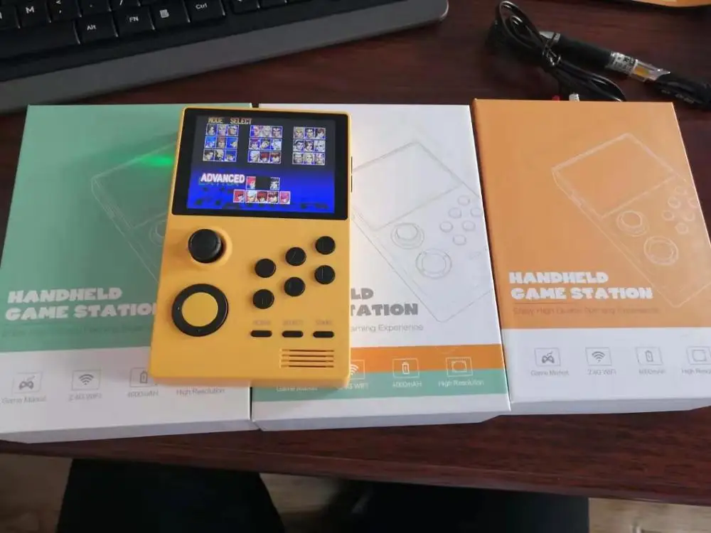 POWKIDDY A19 Pandora's Box Android Supretro портативная игровая консоль IPS экран Встроенный 3000 +