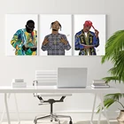 Картина на холсте популярный хип-хоп рэп-Бог супер рэпер певец постеры и принты музыкальных звезд настенное искусство абстрактные картины Домашний декор