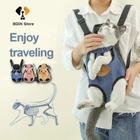 pet cat carrier winter warm fashion outdoor travel bag for dog backpack breathable pet bags shoulder puppy carrier