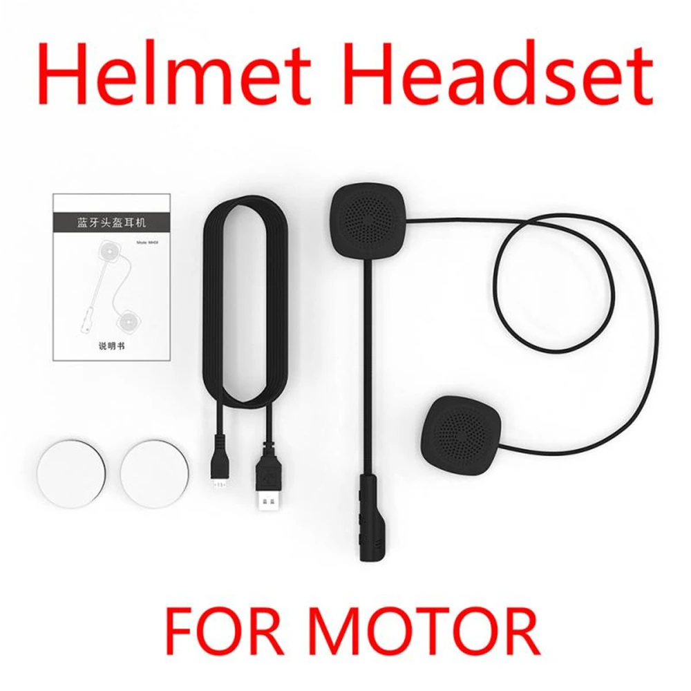 

MH04 4th Generation Helmet Bluetooth Headset Motorcycle Stereo Headphones For Mobile Phone And GPS Way Radios Bluetooth 5.0