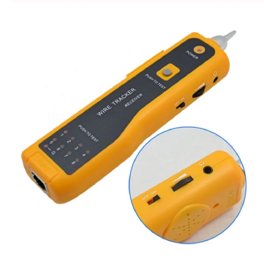 JW-360 Локальной Сети Кабельный тестер для диагностики тон Cat5 Cat6 RJ45 UTP STP линии Finder RJ11