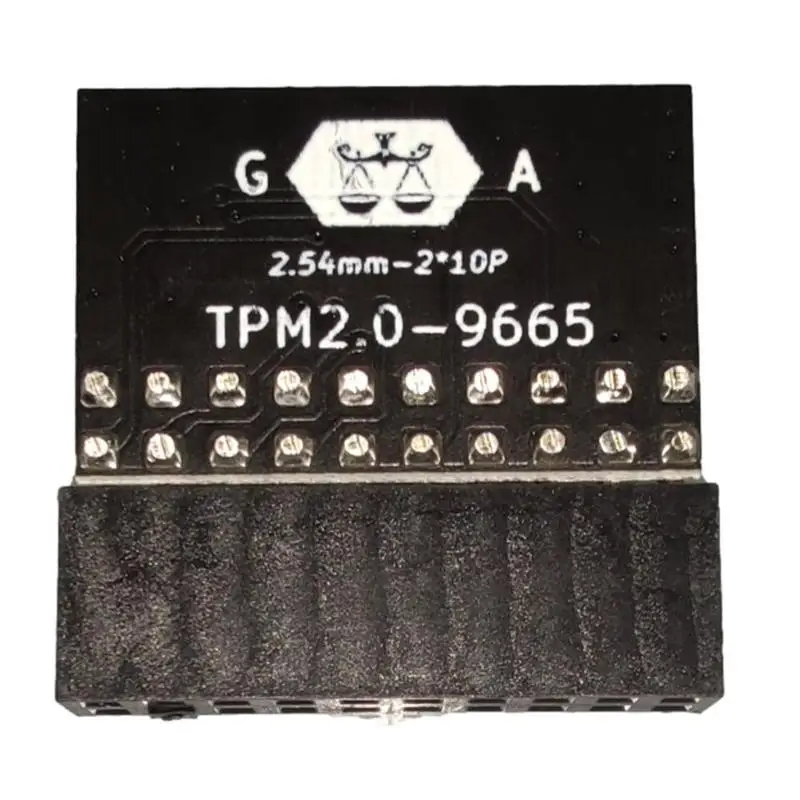 20pin Protection Module For ASUS TPM-L R2.0/Gigabyte GC-TPM2.0 Compatible With Intel And AMD Platform Module 20-pin 20-1