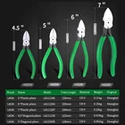 Пластиковые плоскогубцы 4,5567 дюймов кусачки для электрических проводов для ювелирных изделий режущие боковые ножницы ручной инструмент для электрика LAOA CR-V