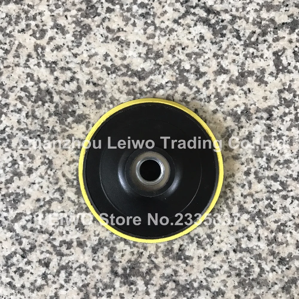 Пластиковый Поролоновый задний держатель 4 дюйма (100 мм) полировальная накладка