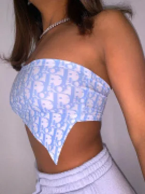 

Chic Retro Crop Top Summer Clothes for Women Halter Top Sexy Fashion Printed Sleeveless Tank Top Vintage Clothes Multi-element