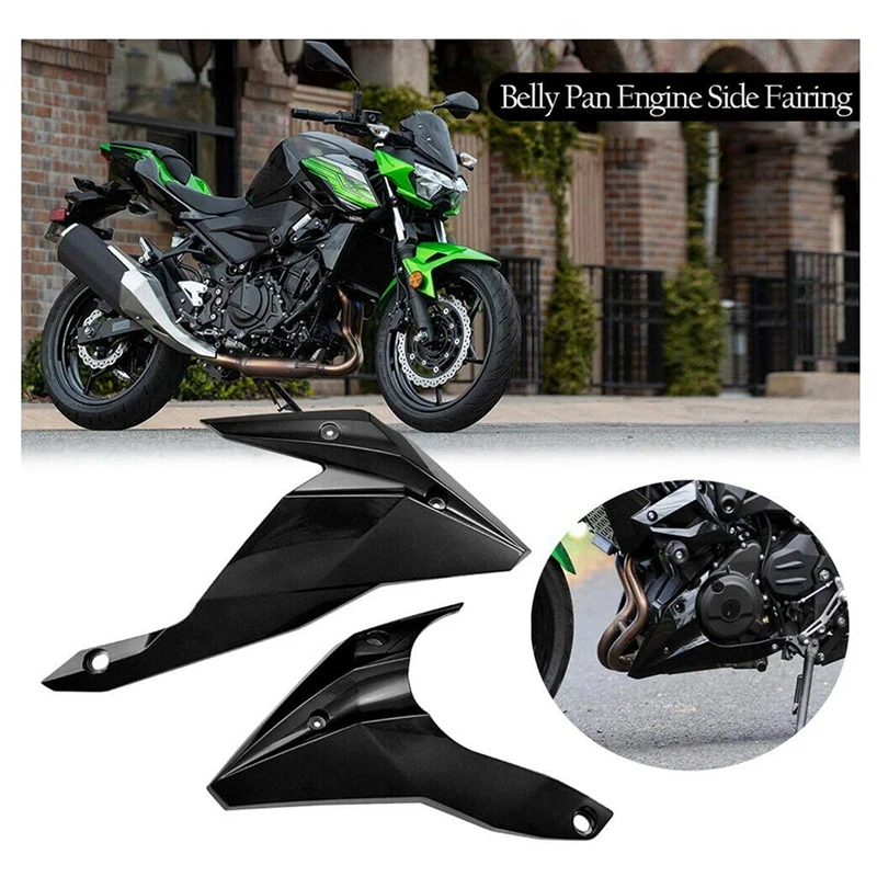 

Нижний спойлер двигателя мотоцикла, защитный обтекатель для капота Kawasaki Z400 Bellypan 2018-2021