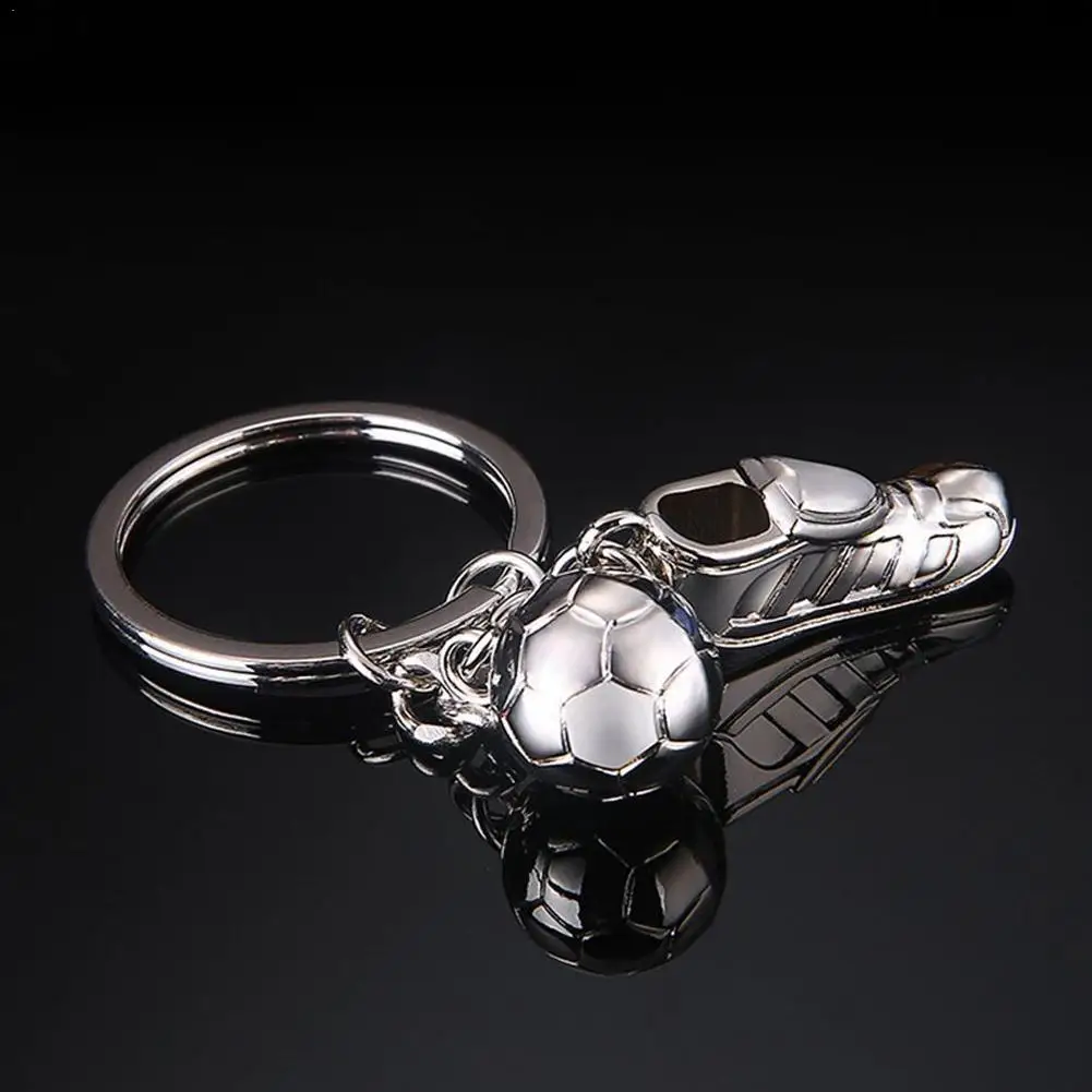 Сталь Европейский Золотой подвеска в виде ботинка с модным металлическим ключ