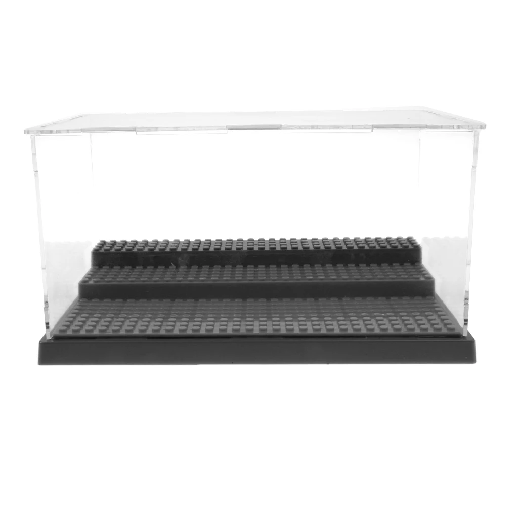 Большие пластиковые блоки коробка для хранения Аниме фигурки автомобили дисплей стенд|Наборы сборки