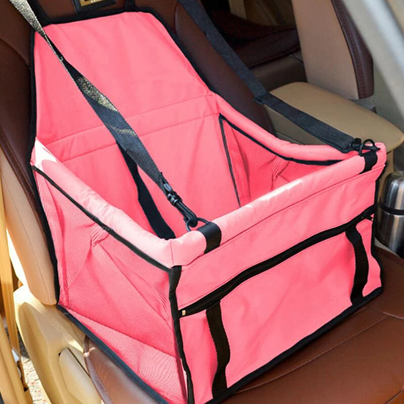 

Pet Dog Car Carrier Seat Bag Waterproof Basket Folding Hammock Pet Carriers Bag For Small Cat Dogs Safety Travelling