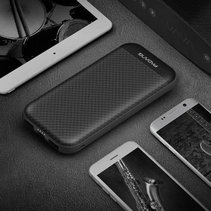 Power Bank 10000mAh портативное зарядное устройство type-C мобильное Внешний аккумулятор