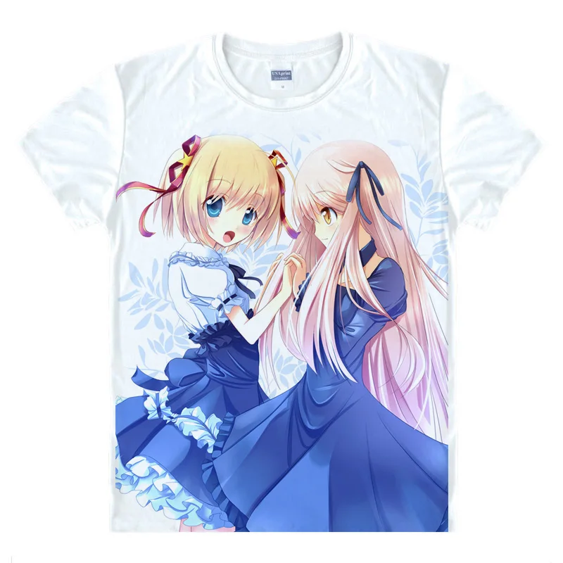 Футболка с принтом Rewrite Kanbe kotory топ для косплея Tennouji Kotarou Senri Akane из аниме забавные