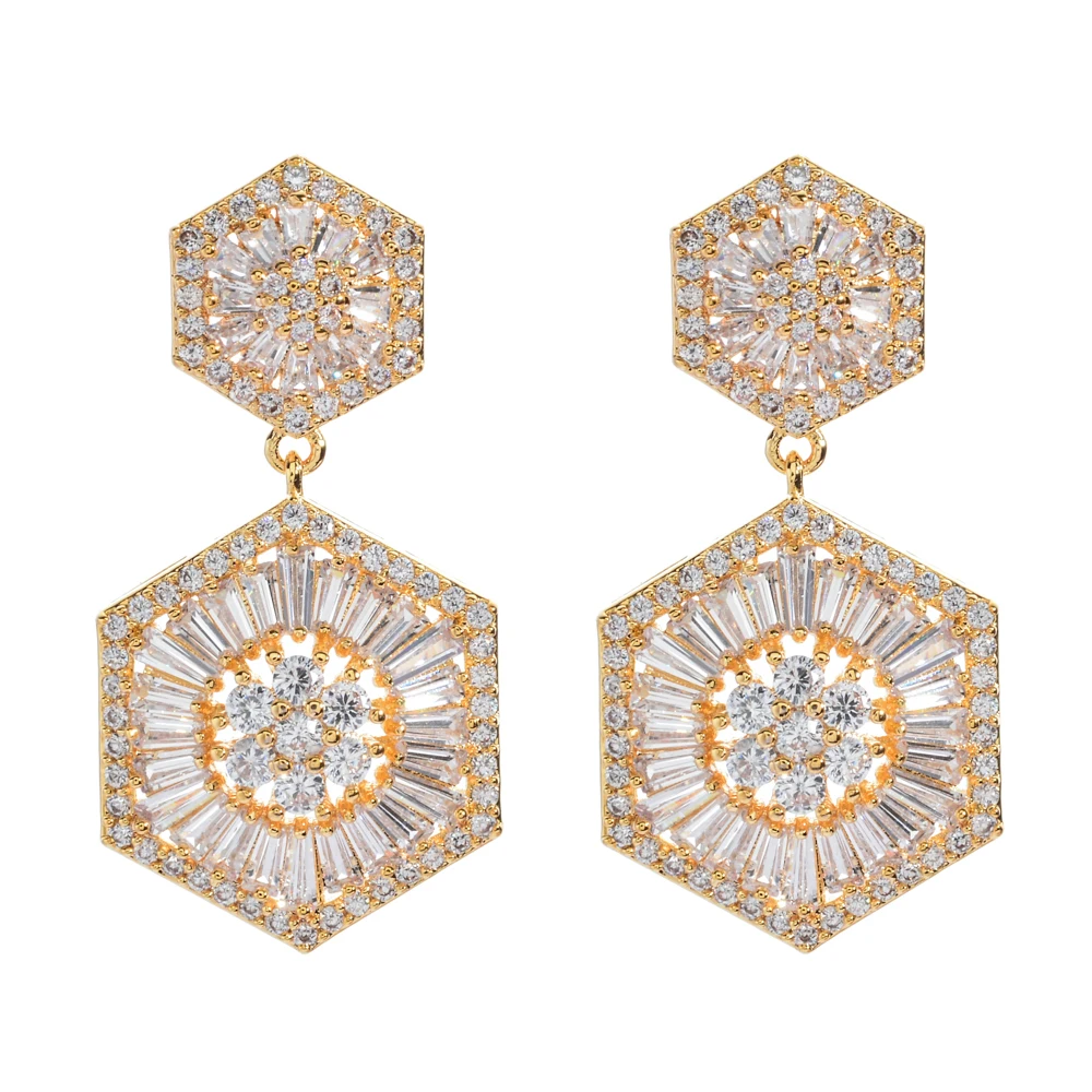 Европейская и американская мода высокое качество AAA серьги с фианитом это