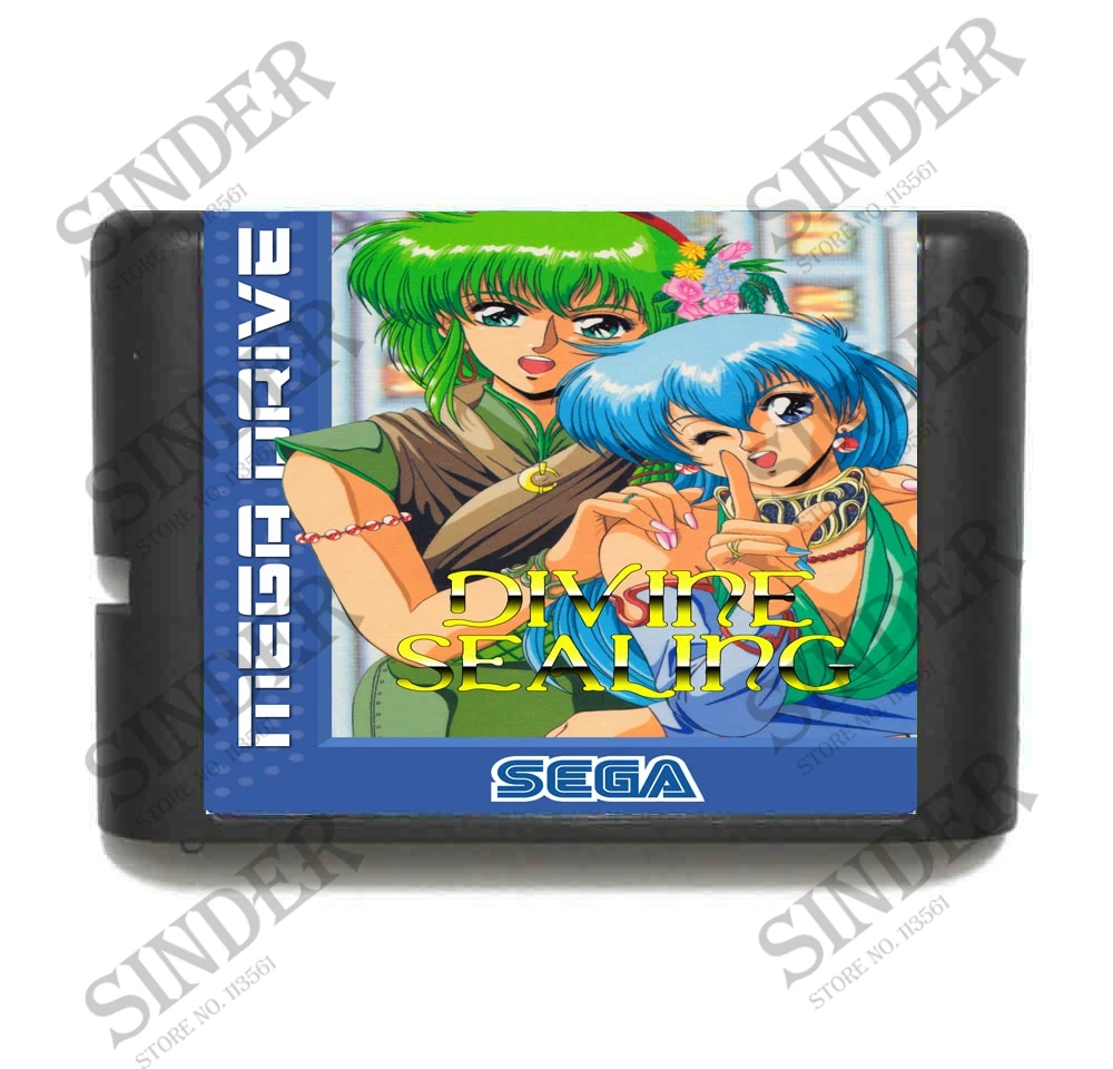 

Divine Sealing 16 bit MD Game Card For Sega Mega Drive For Genesis