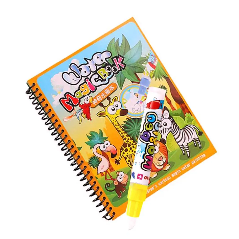 Креативный Цвет Diy катушка скретч картина Детская граффити эскиз книга Картина