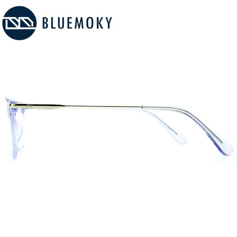 Женские очки по рецепту BLUEMOKY голубые прозрачные оптические для близорукости