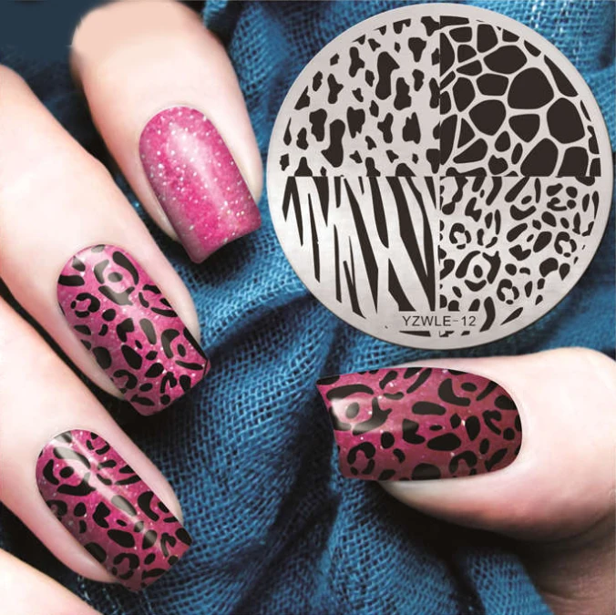 1 шт. шаблоны для дизайна ногтей рождественские пластины стемпинга ручка красоты