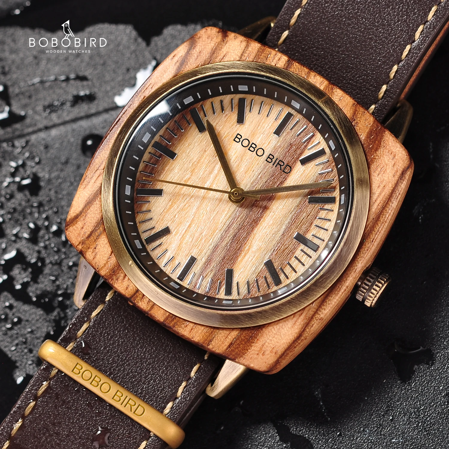 Relogio masculino BOBO BIRD Wood часы для мужчин Лидирующий бренд кварцевые наручные в
