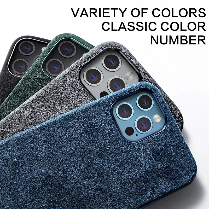 

Luxury Fabric Phone Case For iPhone 11 12 Pro Max Leather Cover Cases for iPhone 12pro X XR XS MAX Protective Fundas Capa