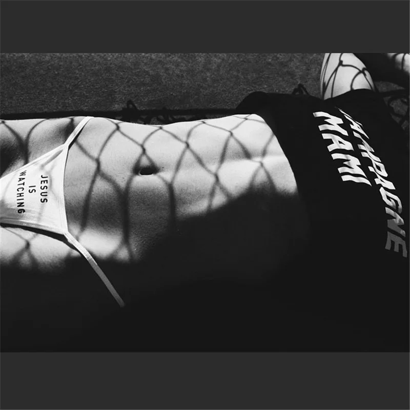 2020 женские трусики с Иисусом смотрите невероятно обтягивающие стринги