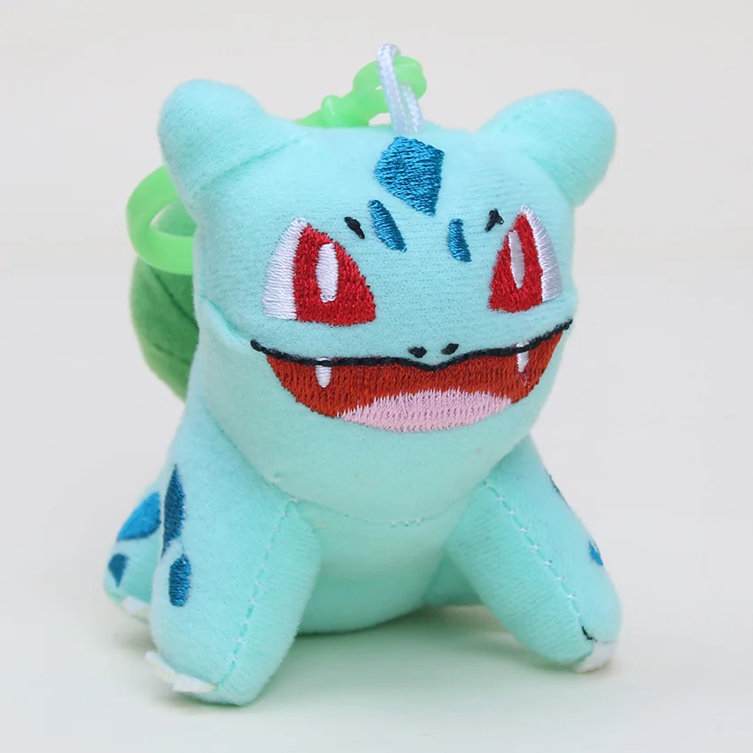 10cm Bulbasaur 15-20 см Eevee плюшевые игрушки Sylveon Espeon flarion Umbreon Glaceon Jolteon Vaporeon Мягкие плюшевые куклы - Цвет: 10cm Bulbasaur