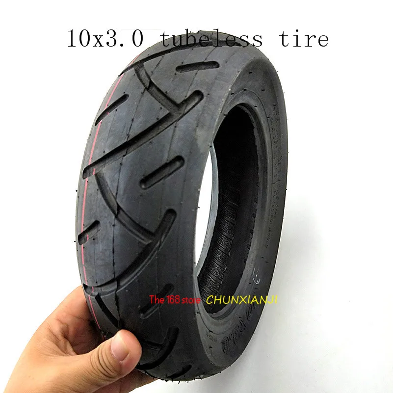 

10x3.0 10x3.00 Electric Scooter Tubeless Vacuum Tire 10*3.0 Scooter Vacuum Tyre 10 Inch Widening and Thickening Tire