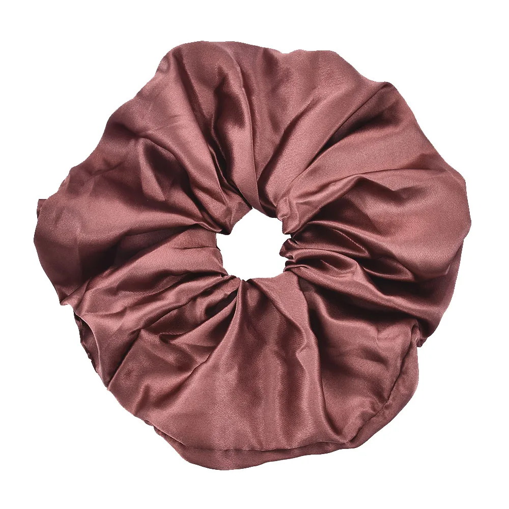 

Women Fashionable Temperament French Satin Silk Headband Elastic Headband Ponytail New Christmas Hair Accessories New Year Gift