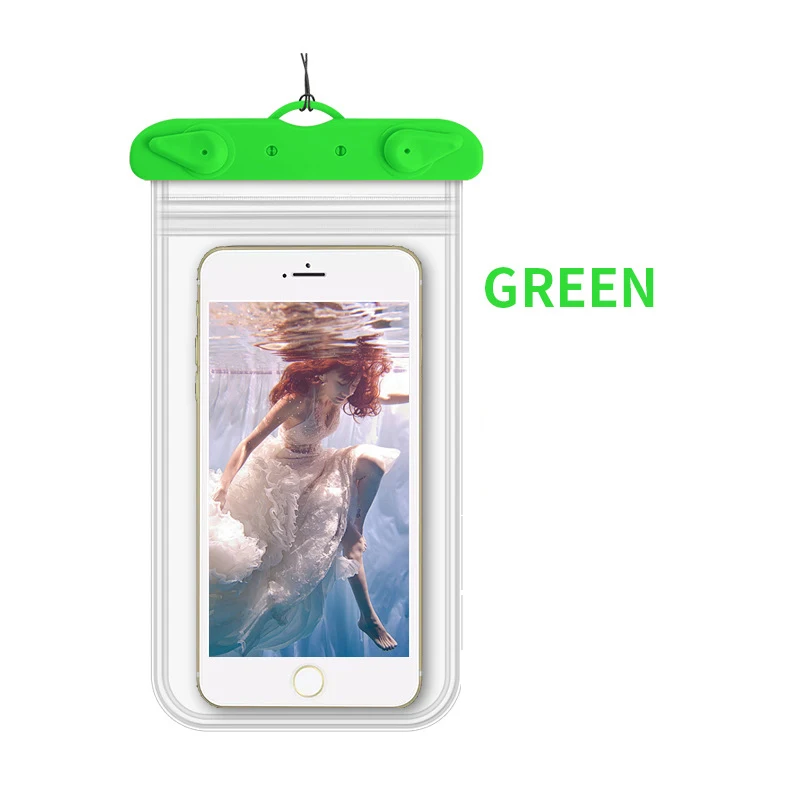 Мобильный телефон водонепроницаемая сумка для дайвинга с толстым барьером