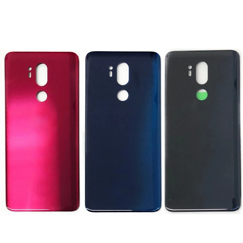 Новая Оригинальная Стеклянная Крышка батарейного отсека для LG G7 ThinQ + G710 G710EM