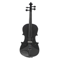 18 violin student wood violin fiddle exerciser set with storage case rosin bow gift for kids children musical lover