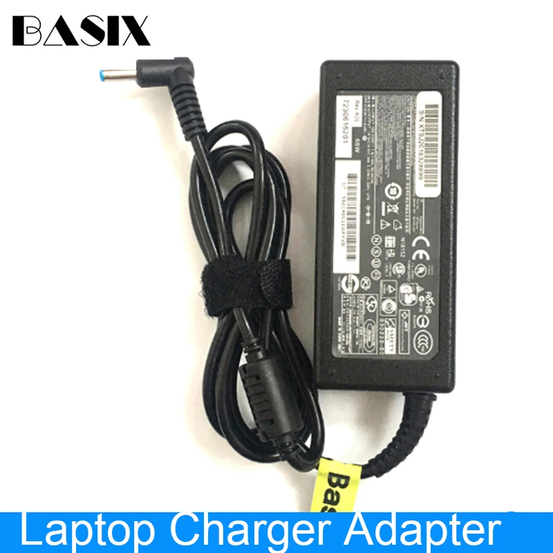 

Basix Genuine 65W 19.5V AC Power Adapter Charger Supply for-HP Laptop H6Y88AA H6Y89AA H6Y90AA PPP009C PPP012D-S PPP012L-E Charge