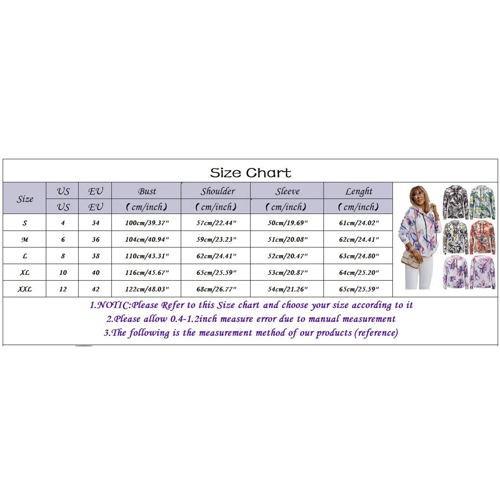 

Women's Casual Tops Plant Floral Print Pullover Hoodie Long Sleeve Sweatshirt Y2k Blusa De Frio Feminina 2021#001