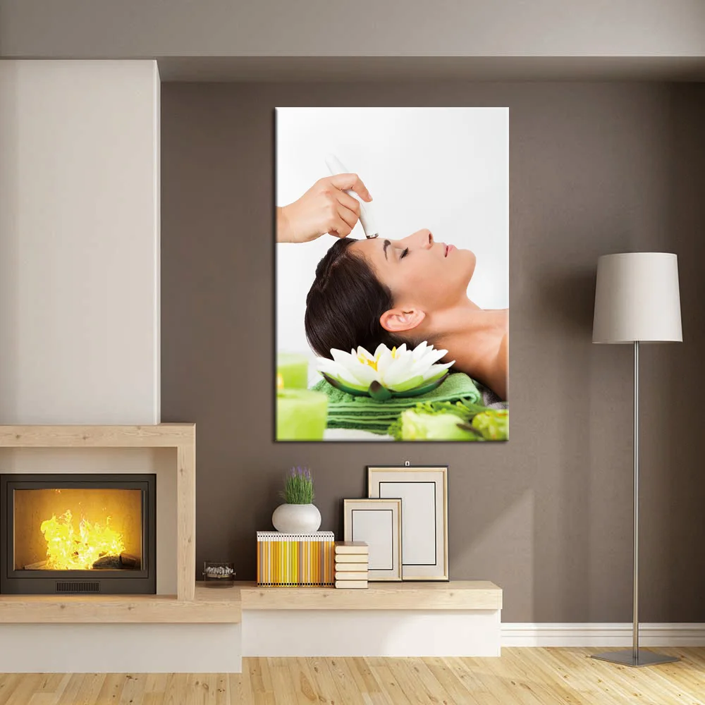 HD Печать постер спа салон красоты фотографии холст картина стены искусства для