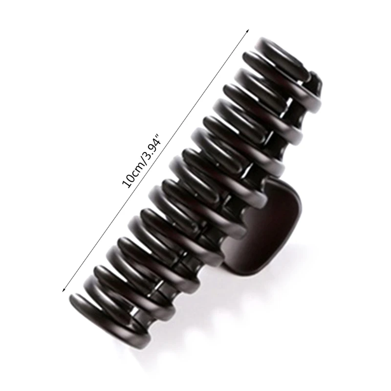 

918D 9pcs Hair Claw Clips Set Hair Clamps Simple Non Slip Hairpin Plastic Jaw Clips