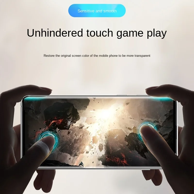 

Hope Year Mobile Phone Film For Samsung Note10/10 Plus Note9/8 Curved Surface Anti-Fall Tempered Light HD Full Screen