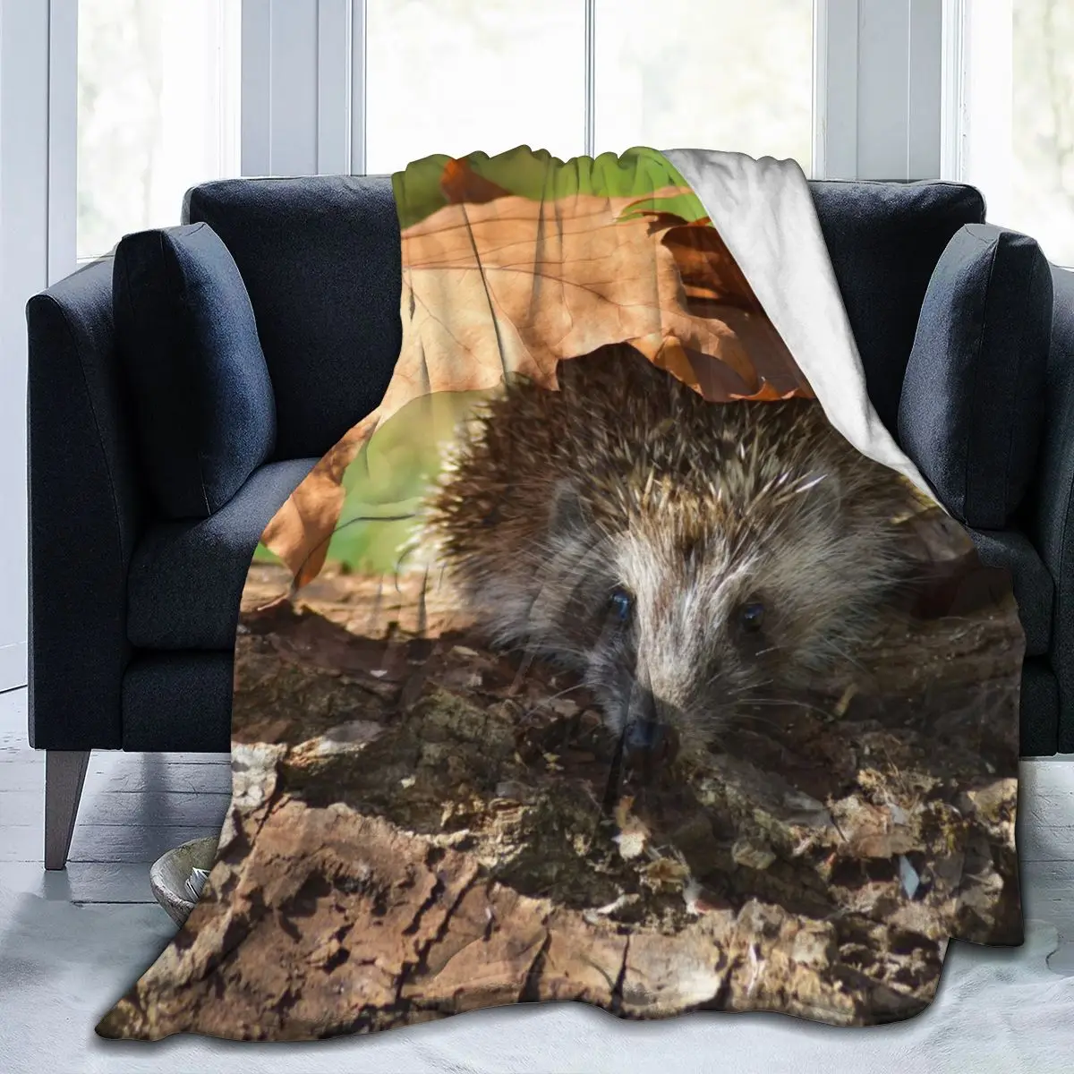 

Новое фланелевое одеяло с индивидуальным принтом 3DHedgehog, простыня, постельное белье, мягкое одеяло, покрывало для кровати, домашний текстиль...