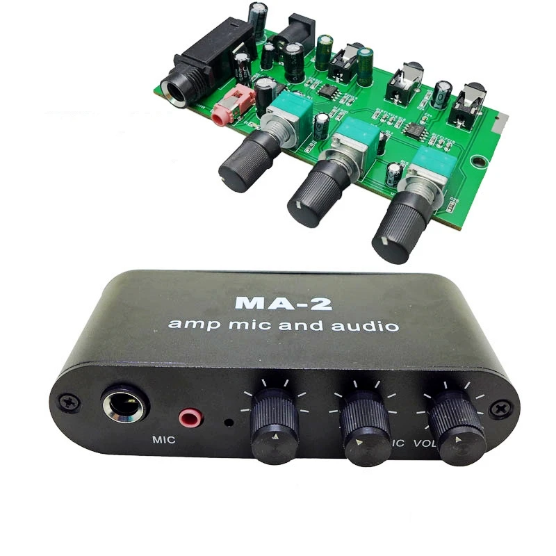 6 5 мм динамический микрофон 3 конденсаторный микрофонный усилитель для наушников